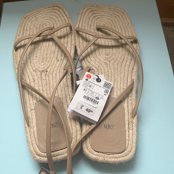 Zara Lace Up sandals - Picture 2 of 3